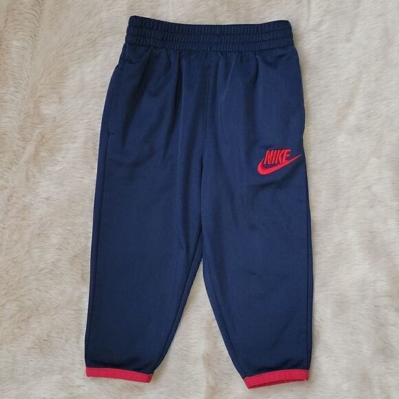 NIKE BLUE JOGGERS, SIZE 12 MONTHS - Picture 1 of 6
